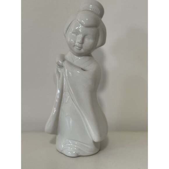 Vintage Japanese Geisha NOS Orchids Tiki Mug  Ceramic - Picture 1 of 7